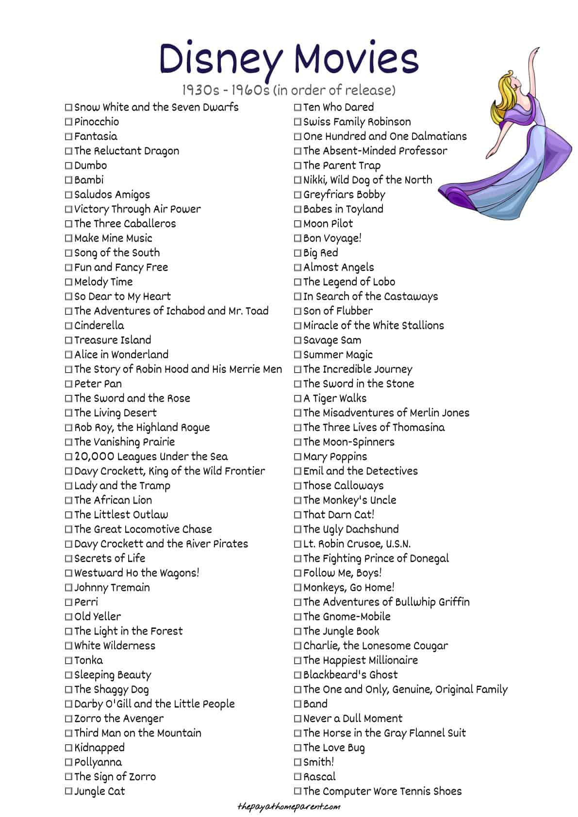 400 Disney Movies List That You Can Download [Right Now ...