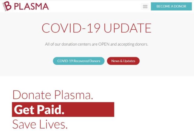 get paid to donate plasma near me