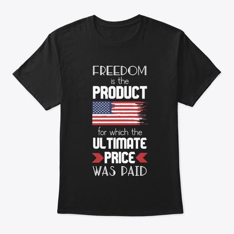 Freedom t-shirt slogan