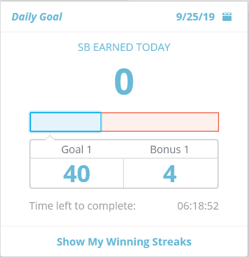 Swagbucks Daily Goal