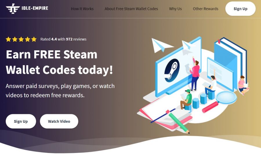 Idle-Empire free Steam Codes screenshot