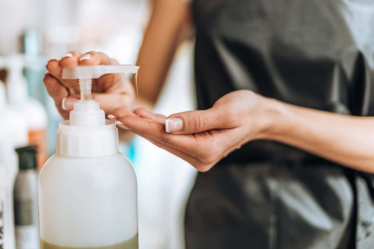 Woman getting paid to test lotion