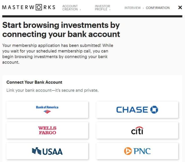 Connect your bank account