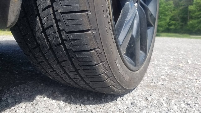 New tires on Ford vehicle
