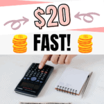 How To Make 20 Dollars Fast