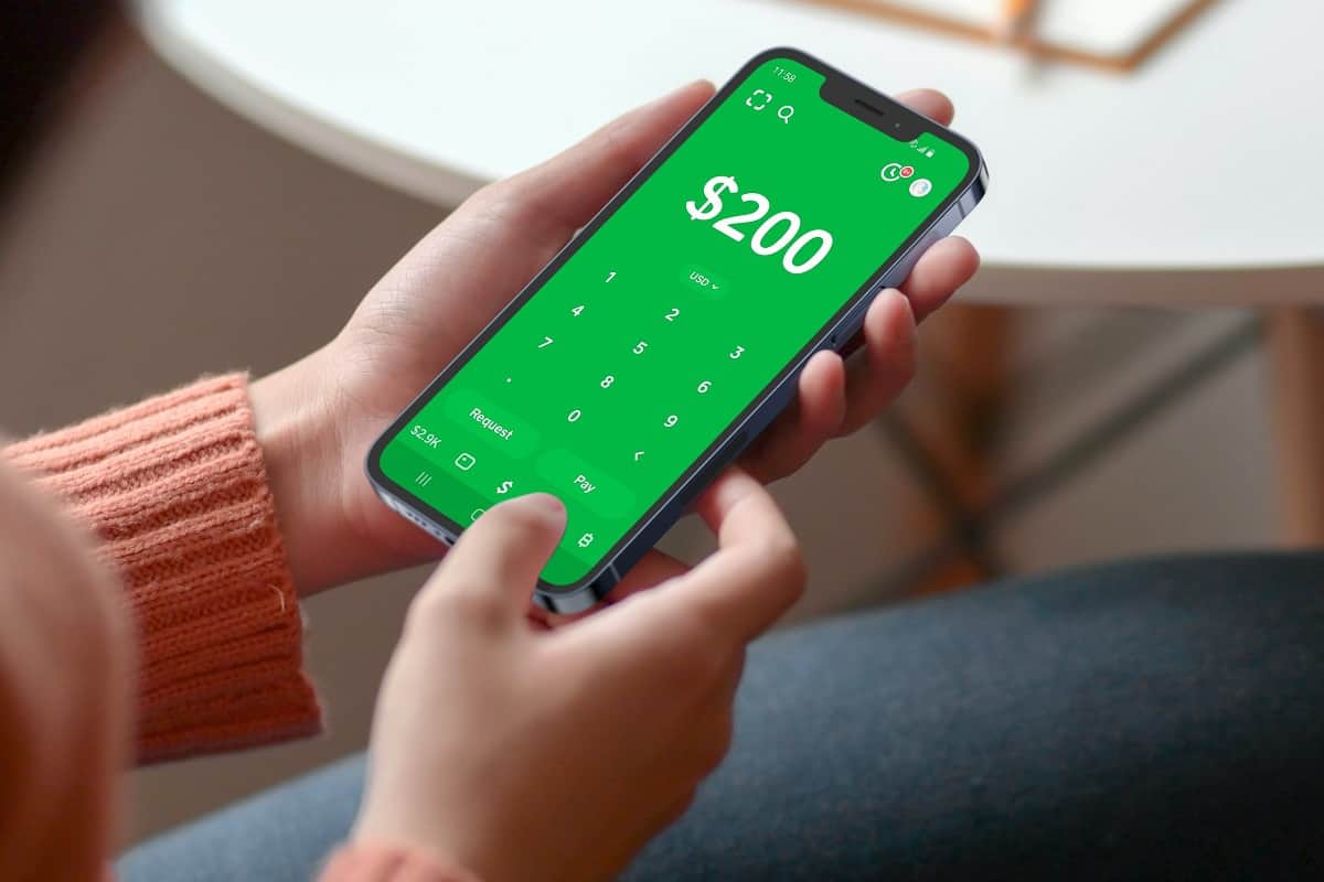 $200 displayed on Cash App