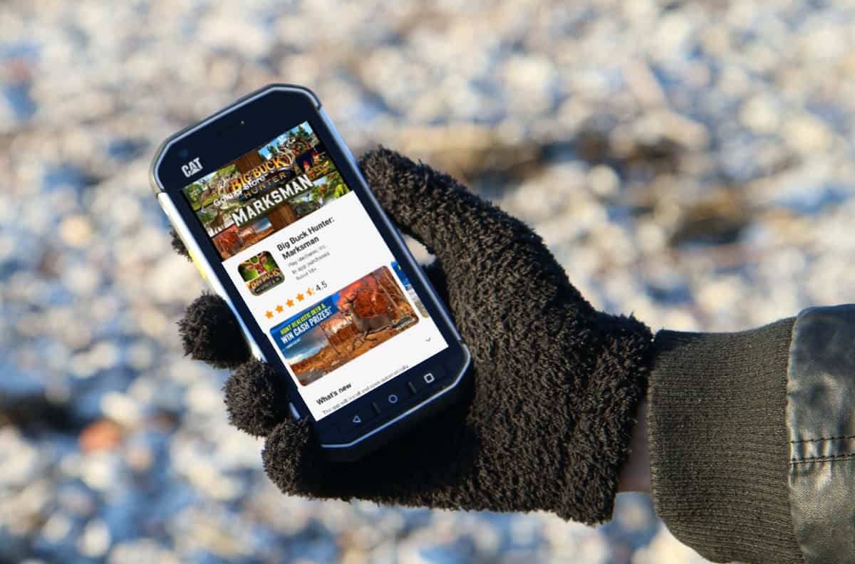 Big Buck Hunter app displayed on smartphone