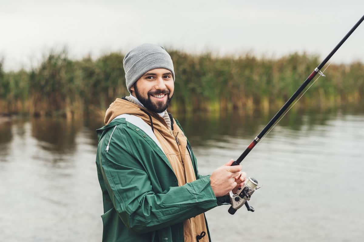 Man getting paid to fish