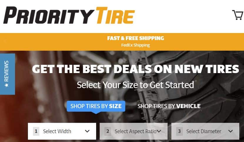 Priority Tire winter sale